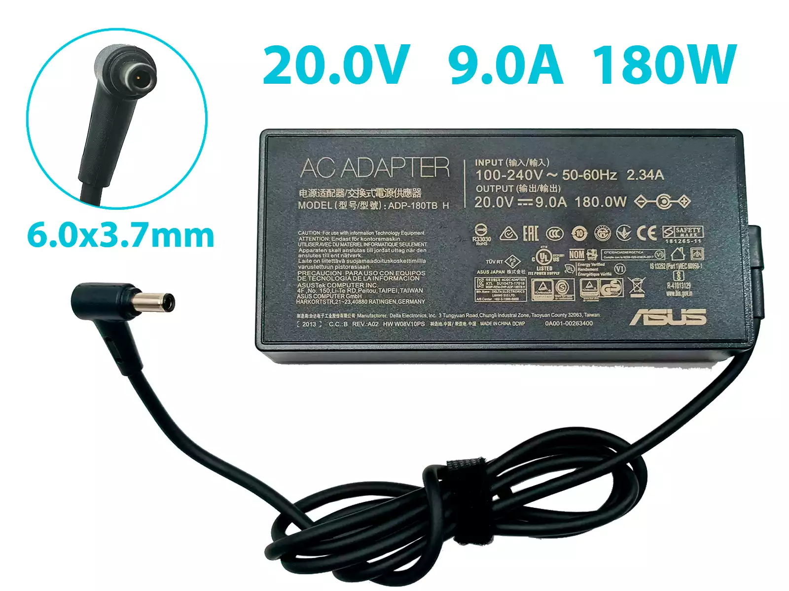 Cargador laptop asus 